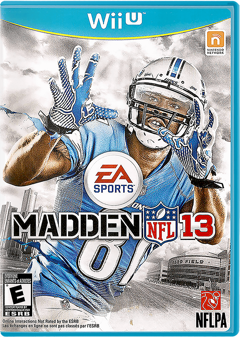 Madden NFL 13 box art for Wii U